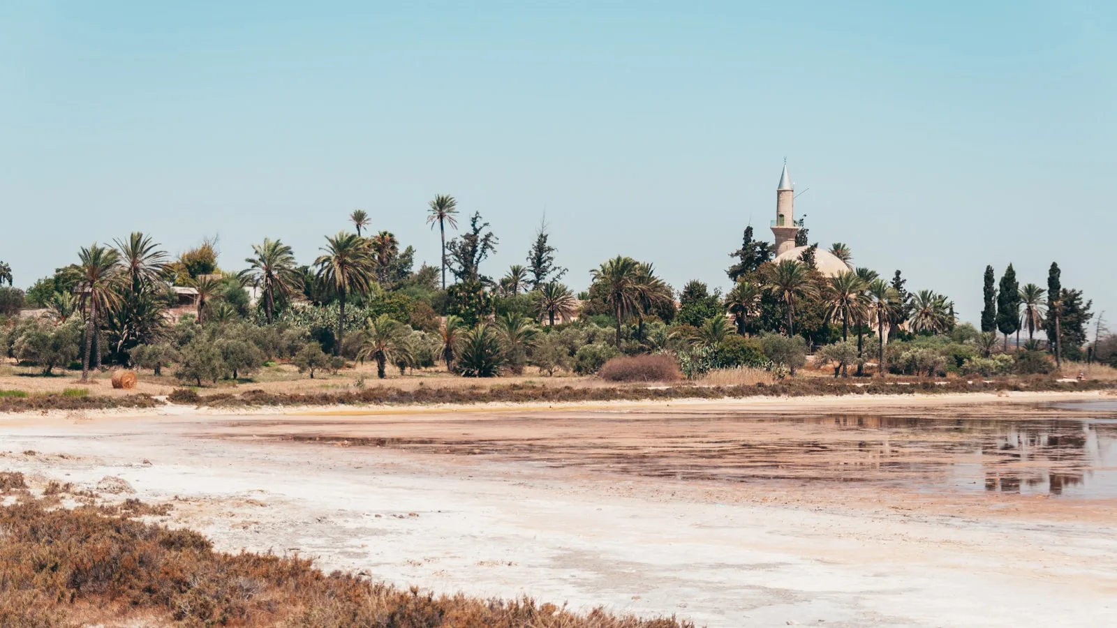Le Lac Salé et la Mosquée Hala Sultan Tekke