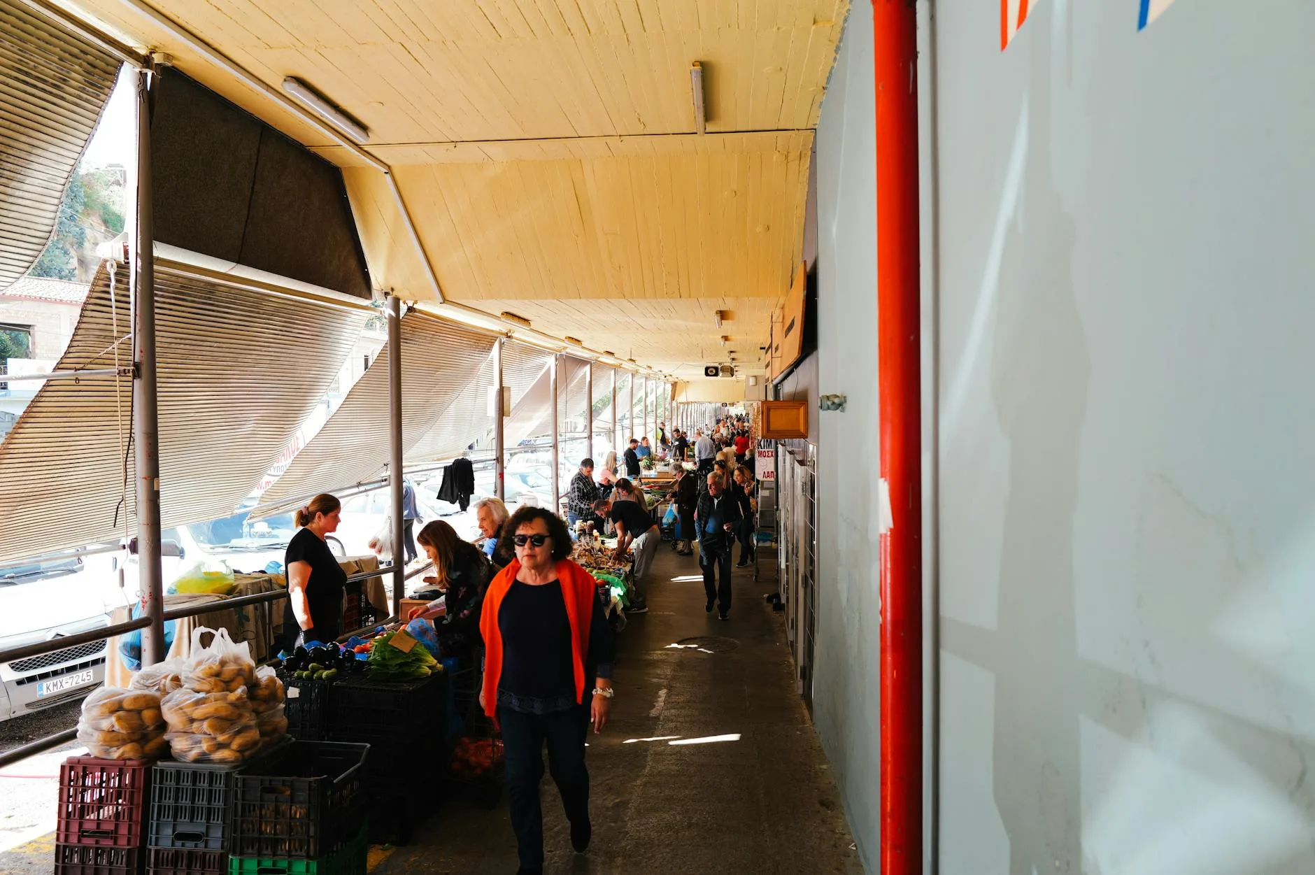 Le marché municipal